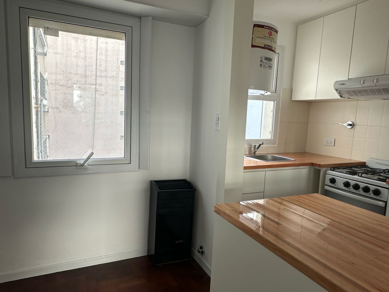 venta de luminoso monoambiente totalmente reciclado al frente