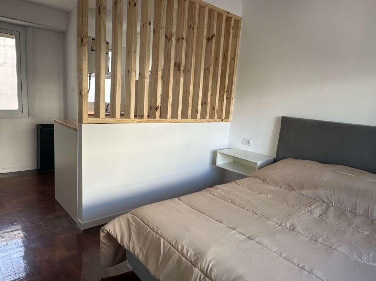 venta de luminoso monoambiente totalmente reciclado al frente
