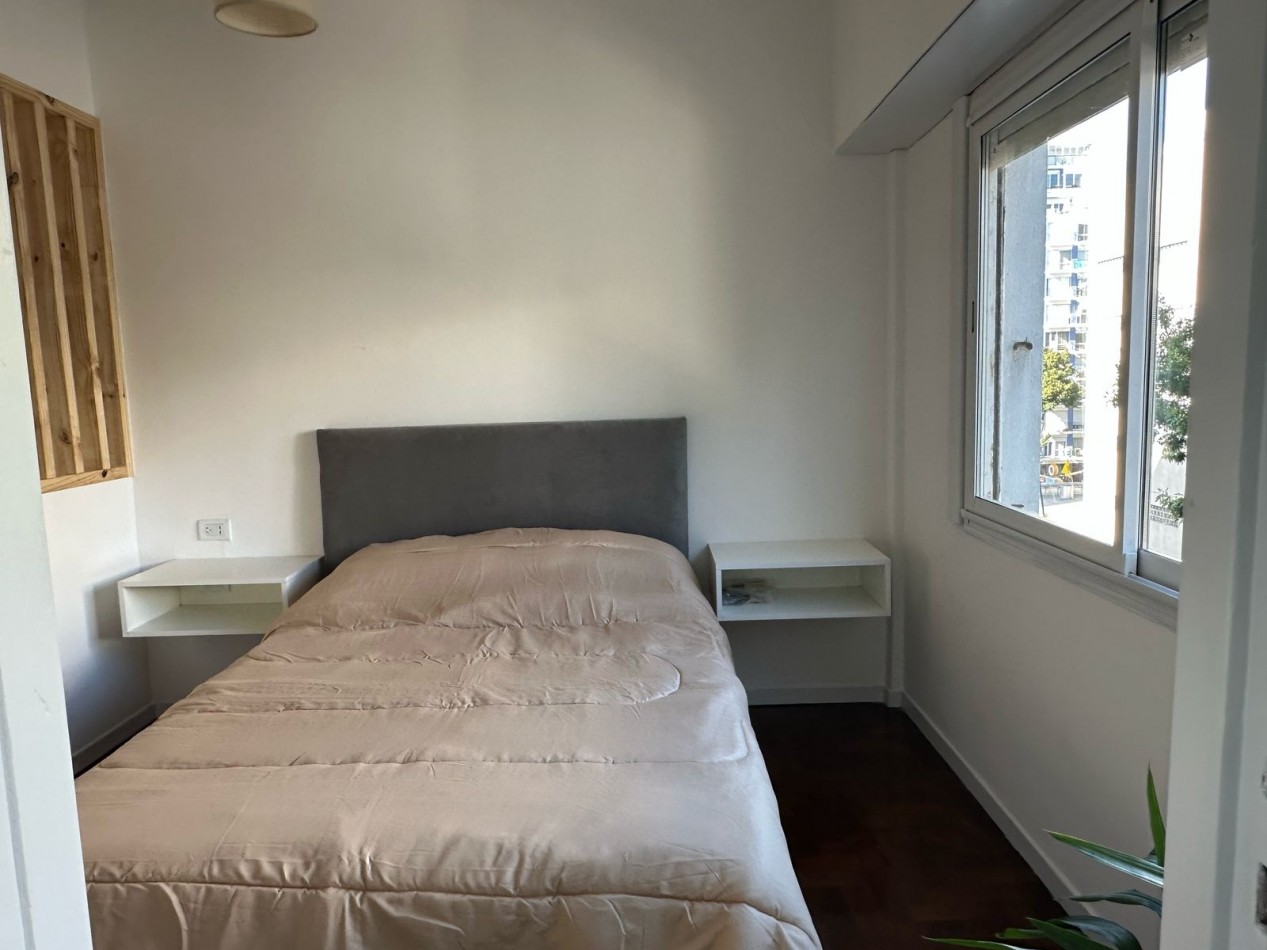 venta de luminoso monoambiente totalmente reciclado al frente