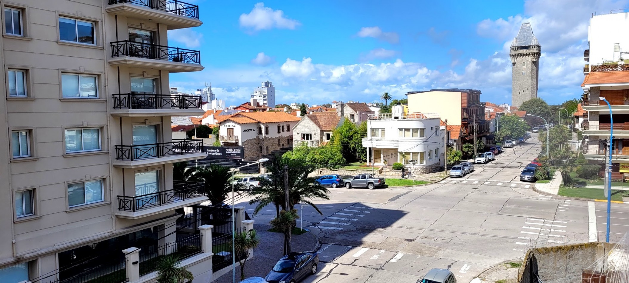 alquiler departamento de dos ambientes vista parcial al mar 