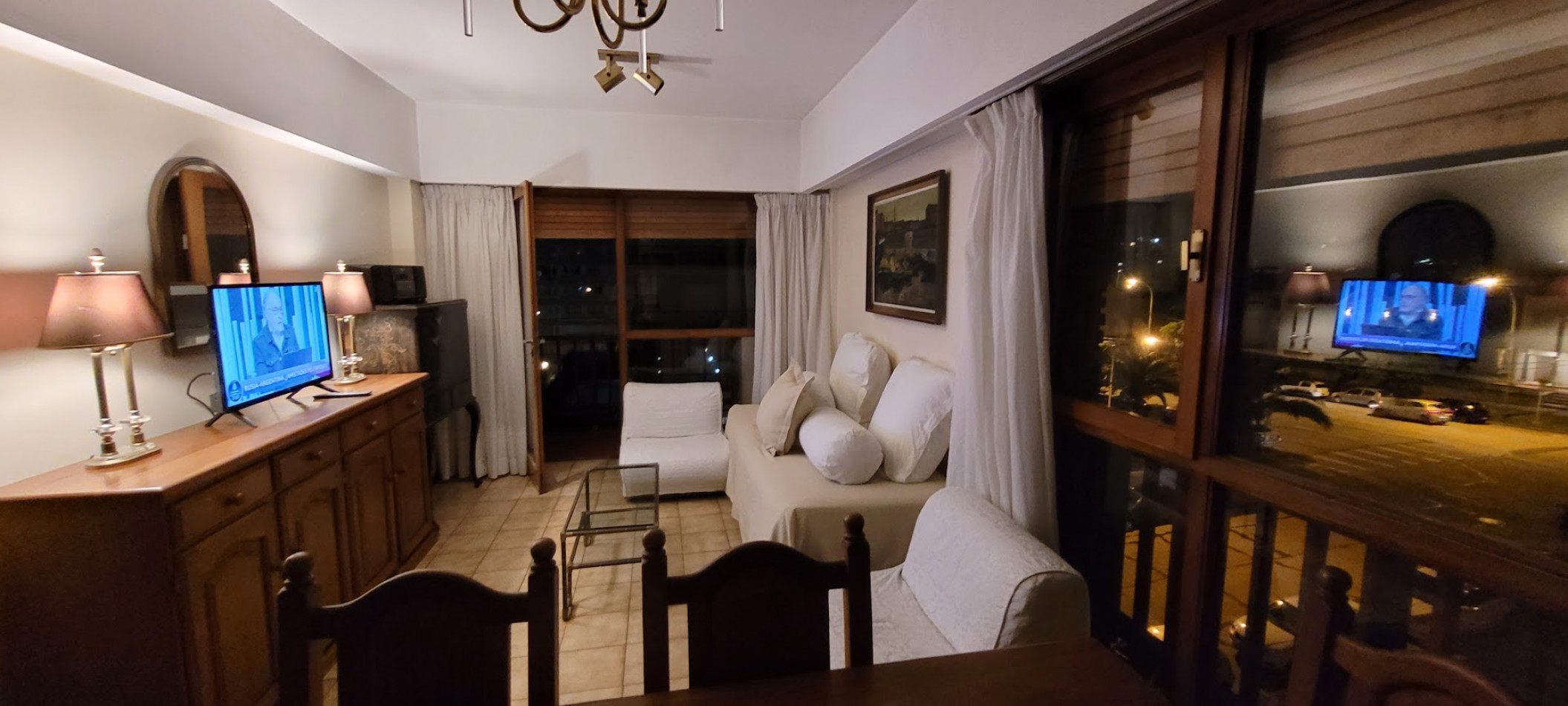 alquiler departamento de dos ambientes vista parcial al mar 