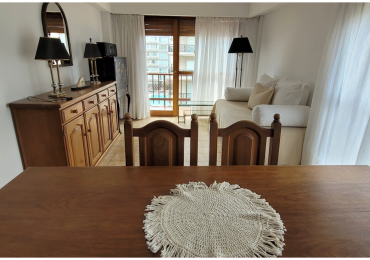 alquiler departamento de dos ambientes vista parcial al mar 